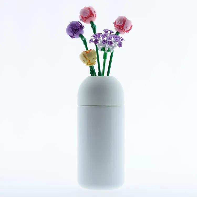 Fleur en briques - Pivoines