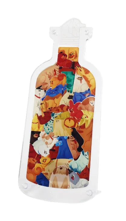 Puzzle bouteille - Chats