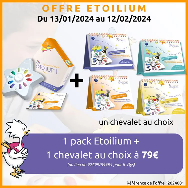 Etoilium + Chevalet = 45,50