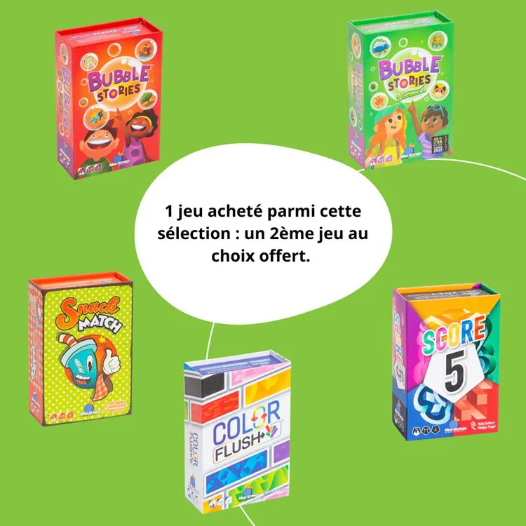 Offre 1 jeu à 12.90€ acheté : le 2ème offert*