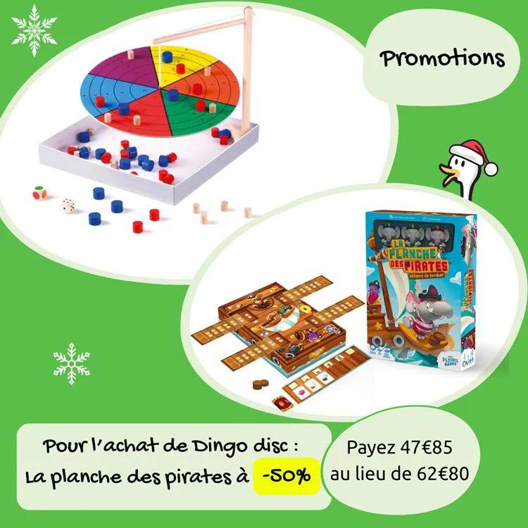 Achat Dingo Disc : Planche des pirates à -50%