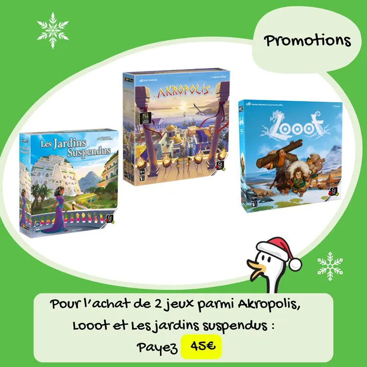 Offre : Les jardins suspendus / Looot / Akropolis