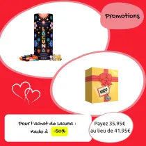 Lacuna acheté : Kado à -50% Lacuna acheté : Kado à -50%