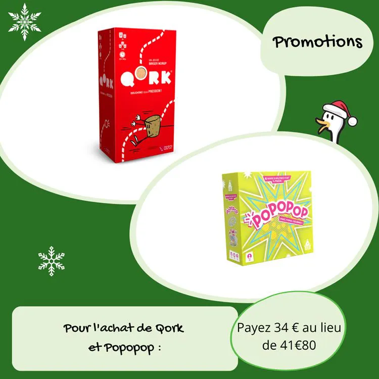 Offre Qork + Popopop