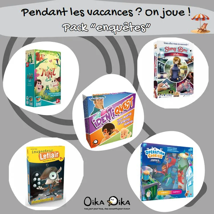 Pack Vacances "Enqu&ecirc;tes"