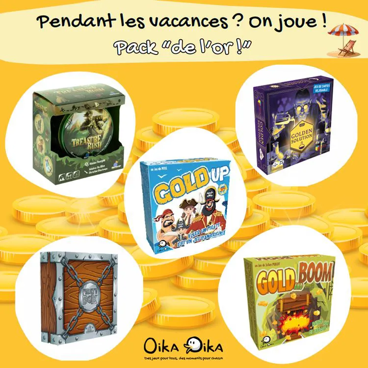 Pack Vacances "De l'or !"