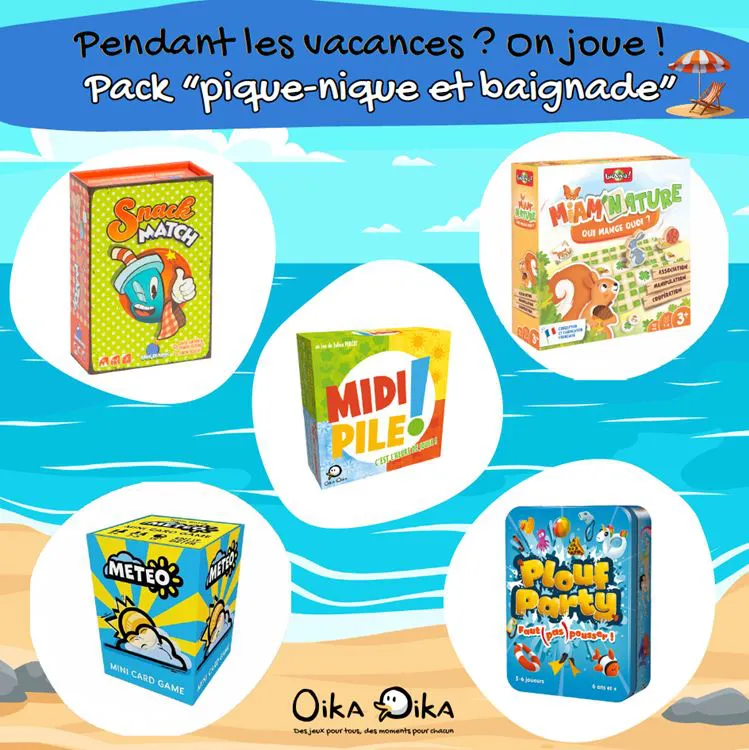 Pack Vacances "Pique-nique et baignade"