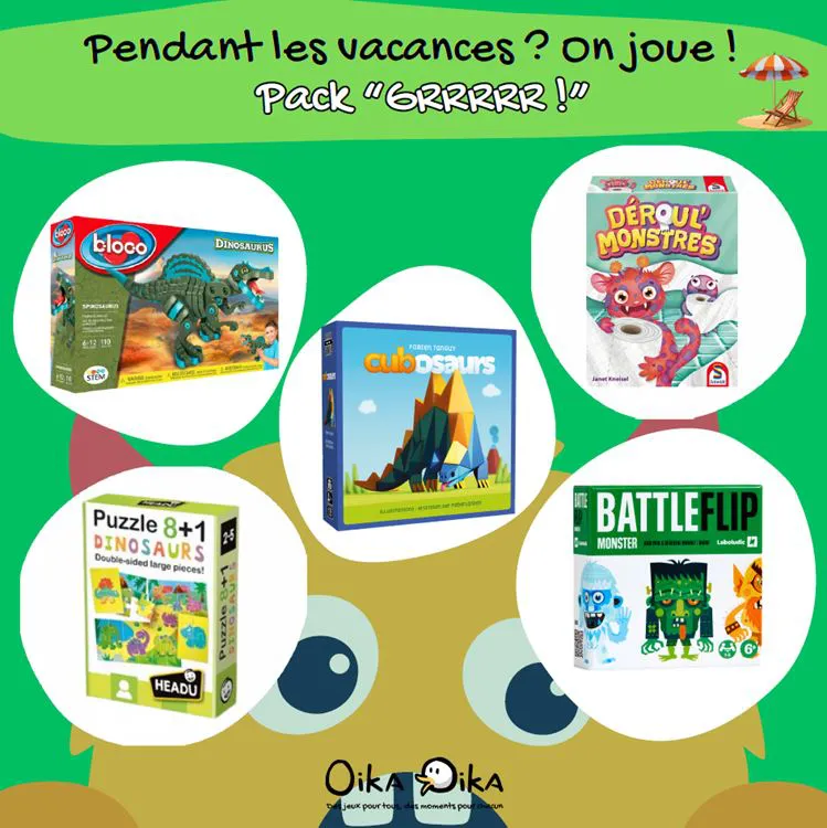 Pack Vacances "GRRRRR !"