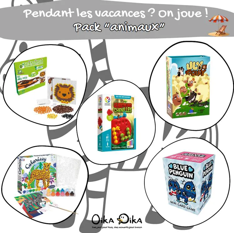 Pack Vacances "Animaux"
