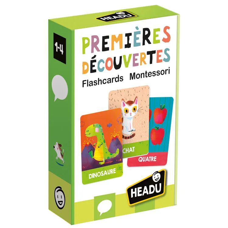 Flashcards Montessori -  Premières découvertes