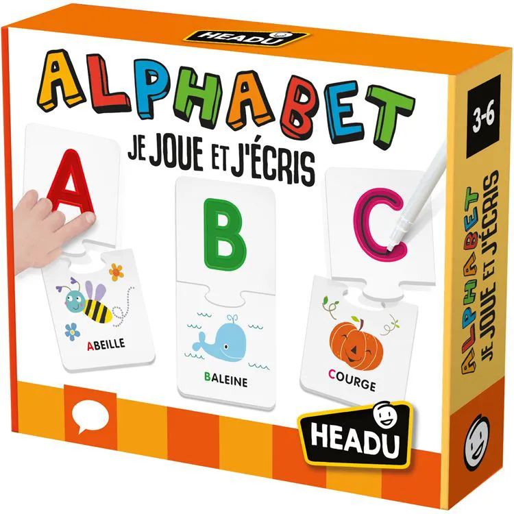 Alphabet Je joue et j'écris