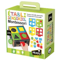 Établi sensoriel Montessori Établi sensoriel Montessori