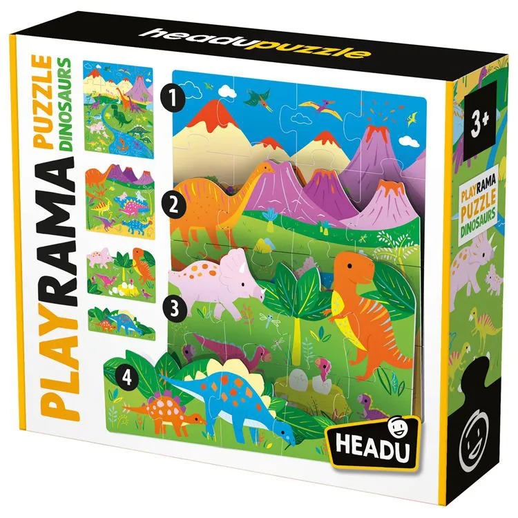 Playrama puzzle - Dinosaures
