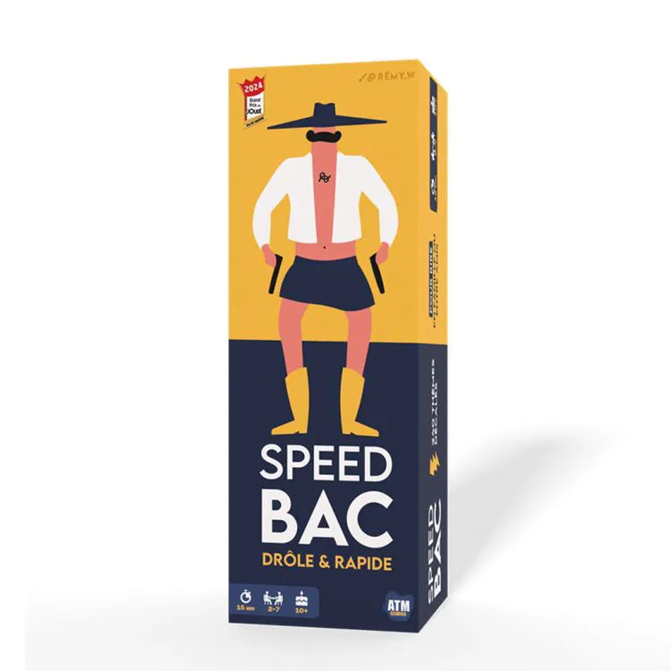 Speed bac - Jaune**