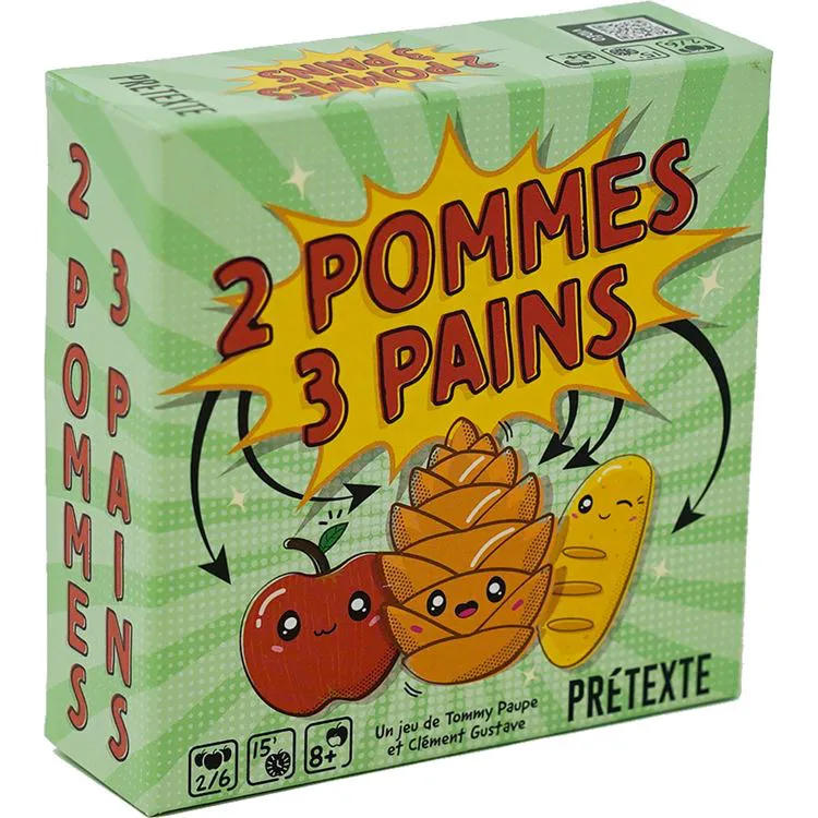 2 pommes 3 pains