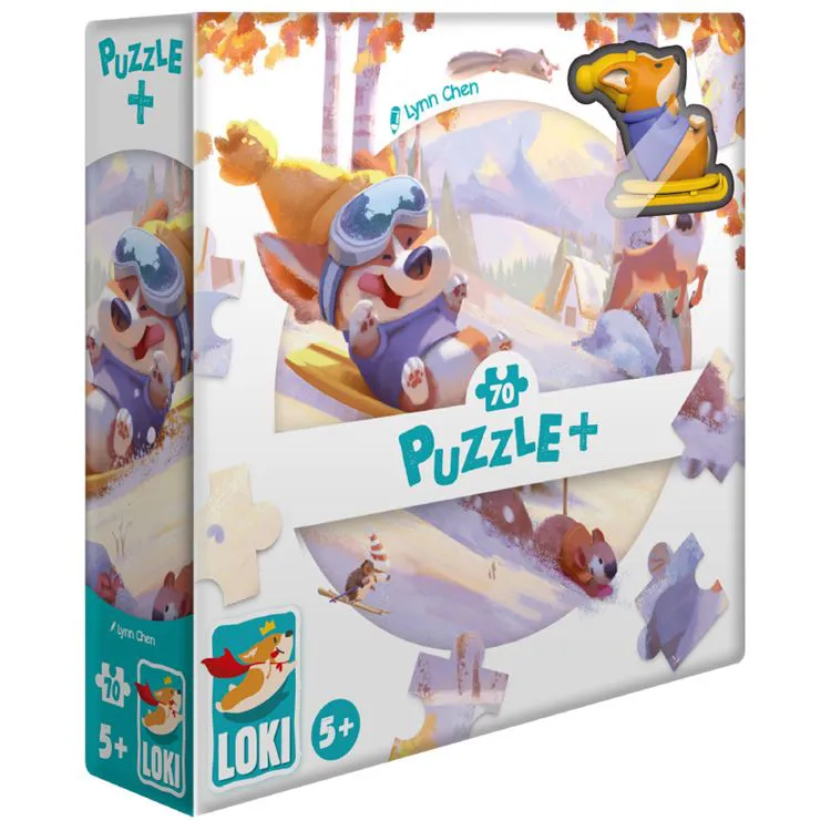 Puzzle+ - Loki fait de la luge