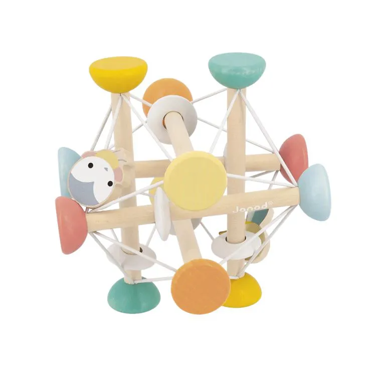 Balle sensorielle en bois
