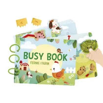 Busy book - Ferme - Français/Anglais Busy book - Ferme - Français/Anglais