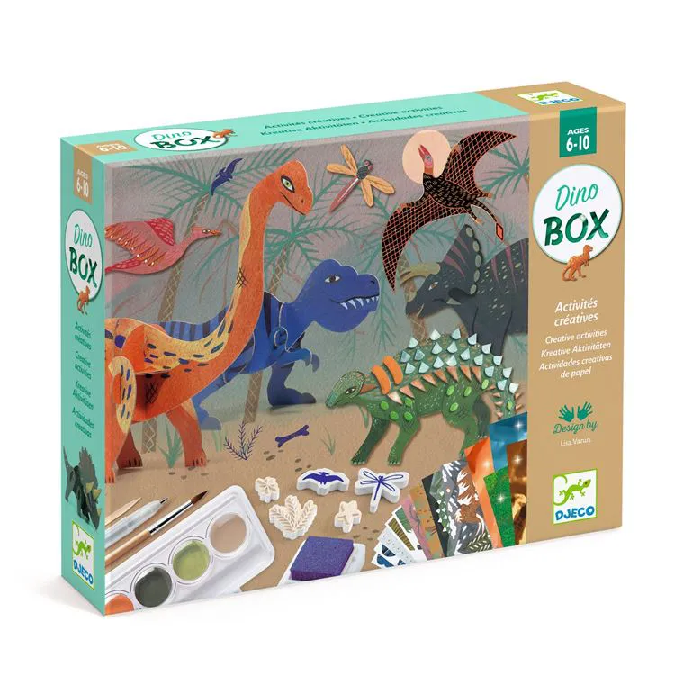Coffret multi-activités - Dino box**
