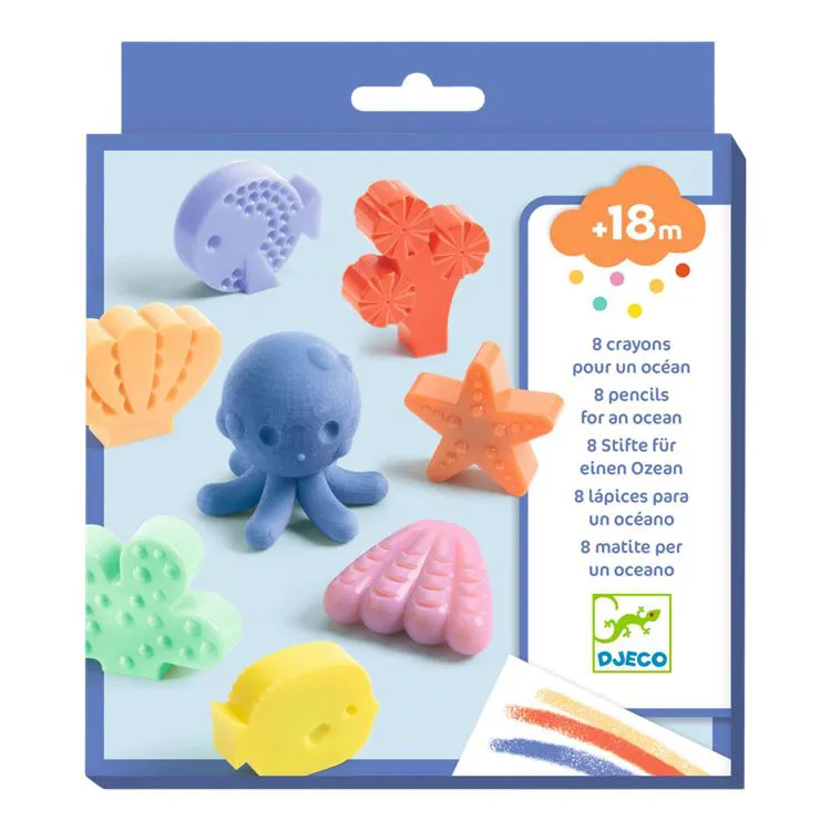 Crayons oc&eacute;an