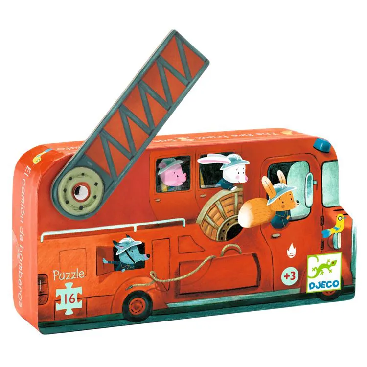 Puzzle - Le camion de pompier