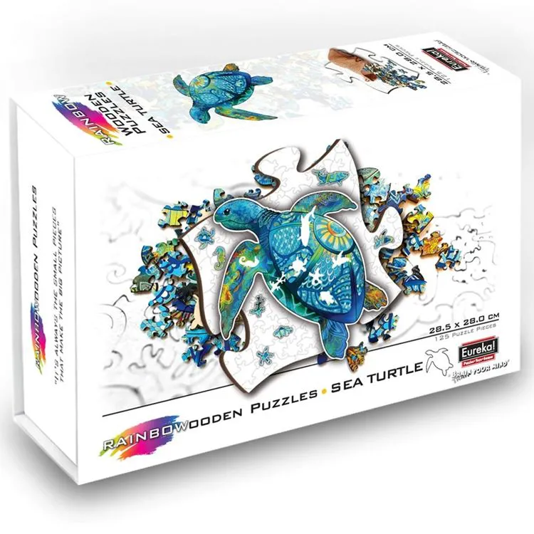 Puzzle en bois - Tortue
