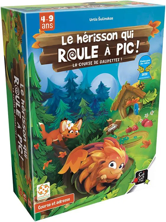 Le hérisson qui roule à pic