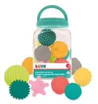 Assortiment de 8 balles texturées Assortiment de 8 balles texturées