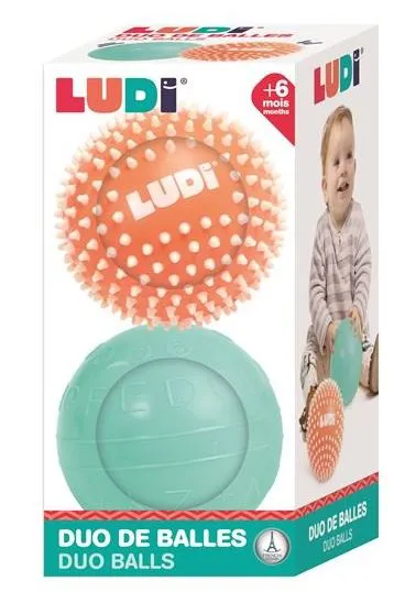 Duo de balles sensorielles*