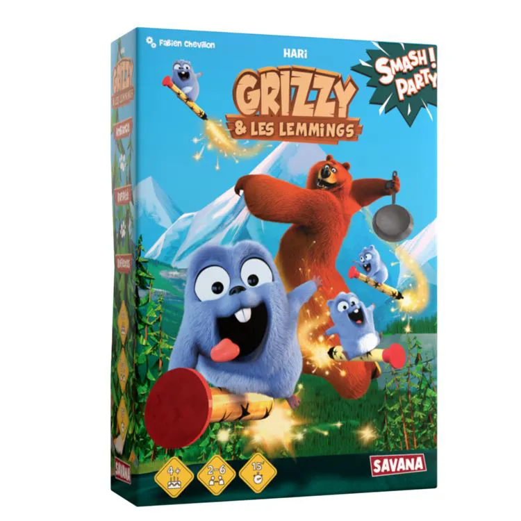 Grizzy et les Lemmings - Smash party