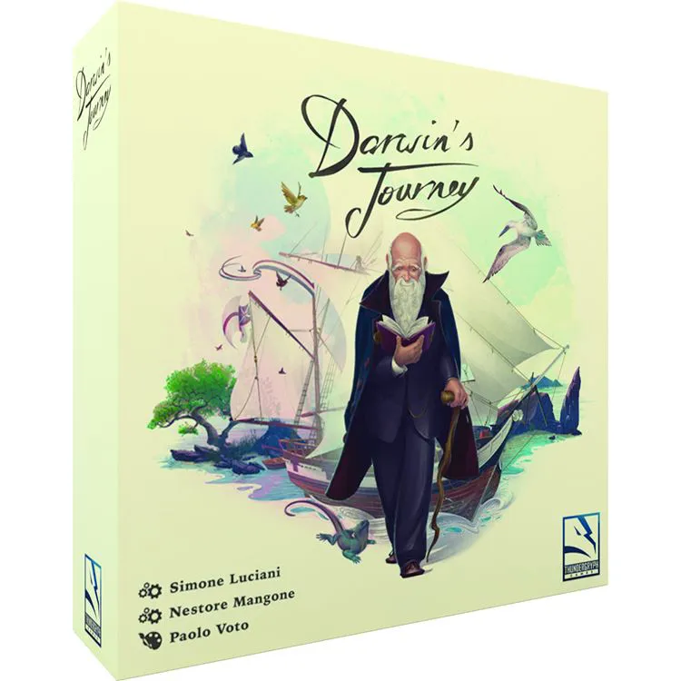 Darwin's journey (+2 petites étiquettes)**