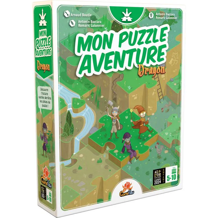 Mon puzzle aventure - La recherche du dragon