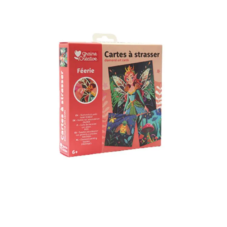 Cartes à strasser - Féérique