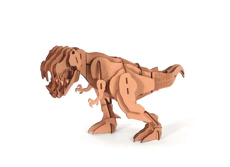 Maquette 3D en bois - T-Rex
