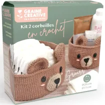Corbeilles DIY en crochet - Ours Corbeilles DIY en crochet - Ours