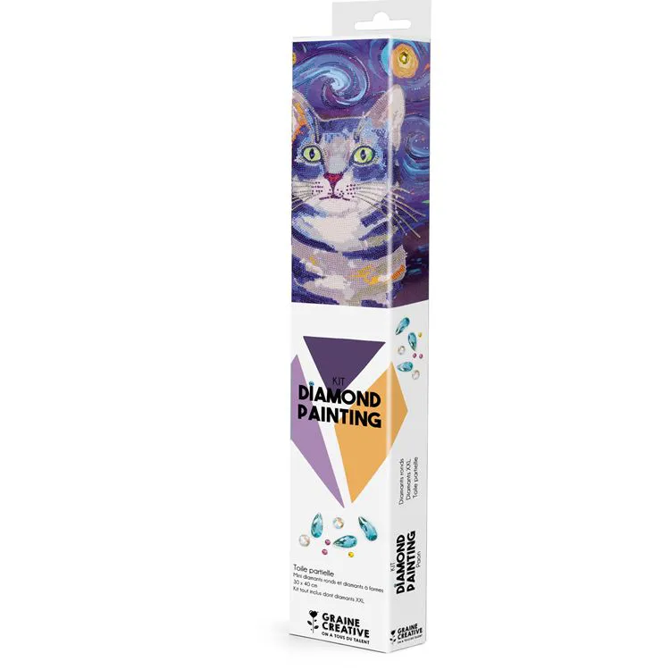 Diamond painting - Chat**