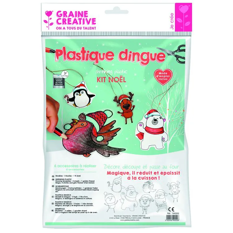 Plastique dingue - Kit décos de Noël