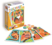 Mini-sablimage - Animaux des bois Mini-sablimage - Animaux des bois