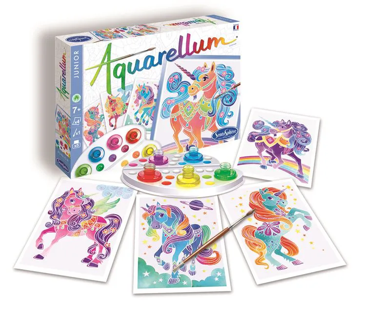 Aquarellum junior - Licornes