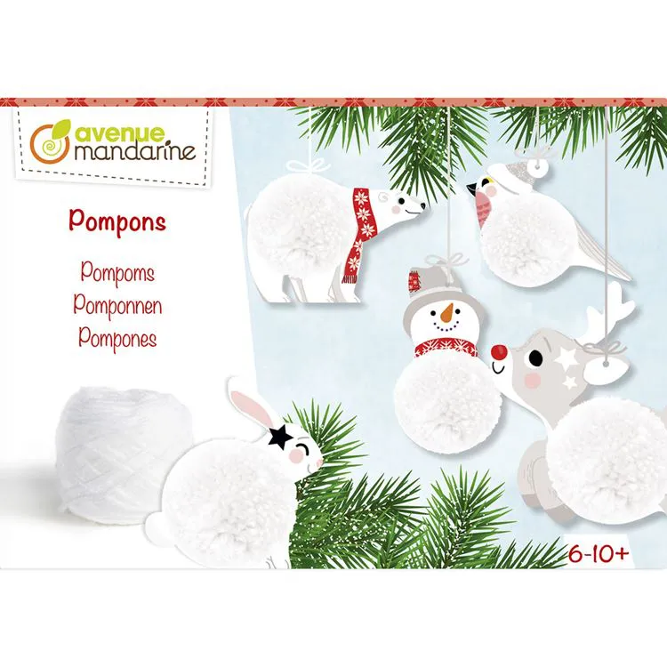 Pompons à suspendre