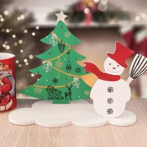 Kit déco 3D - Bonhomme de neige Kit déco 3D - Bonhomme de neige