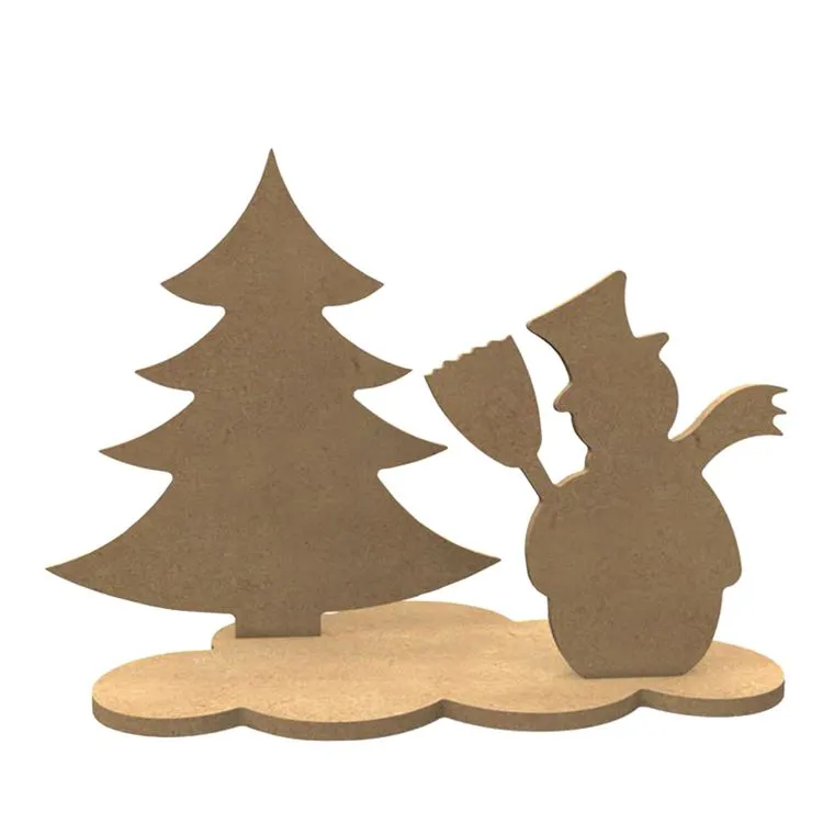 Kit déco 3D - Bonhomme de neige
