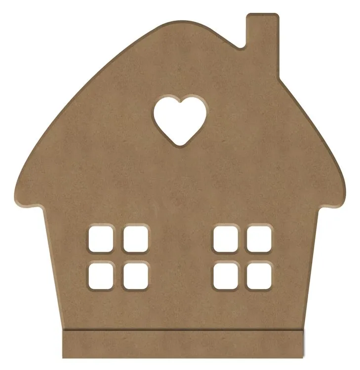 Porte-bougie à décorer - Maison