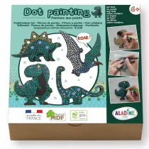 Dot painting - Dinosaures Dot painting - Dinosaures