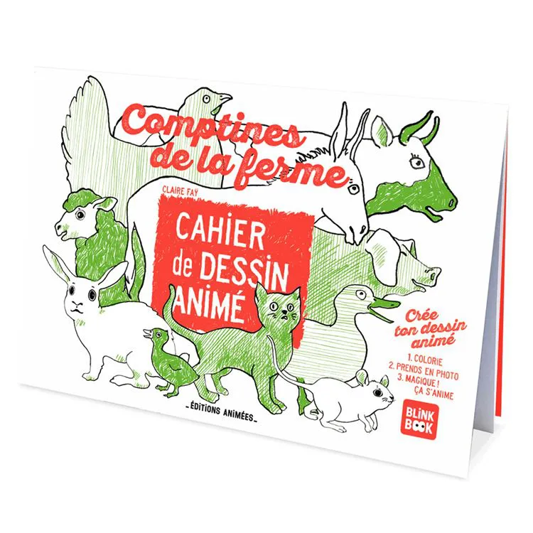 Livre animé - Comptines de la ferme