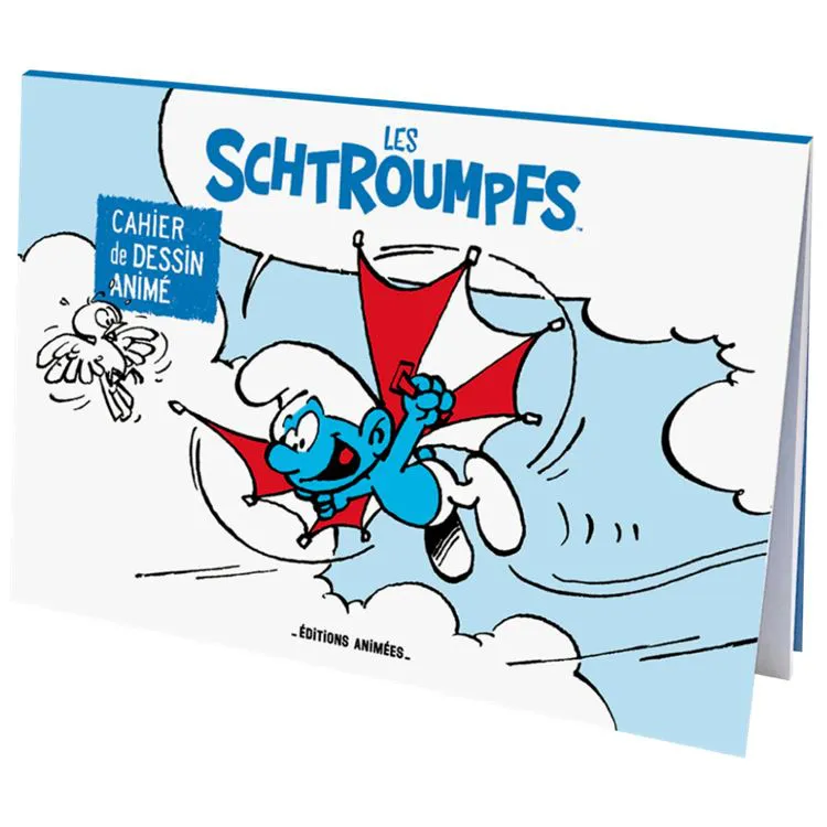 Livre anim&eacute; - Les Schtroumpfs