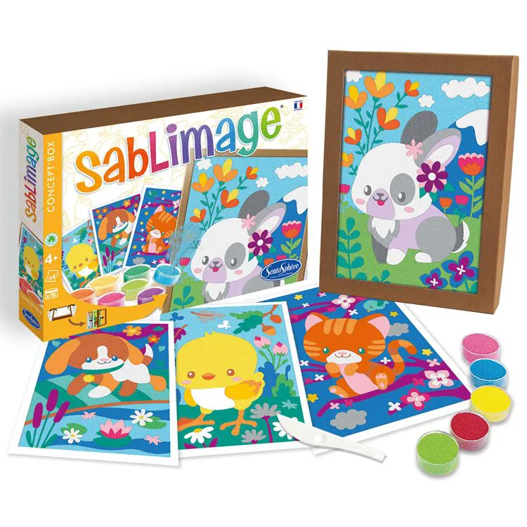 Sablimage - Animaux câlins