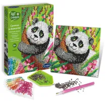 Canevas à diamanter - Panda Canevas à diamanter - Panda