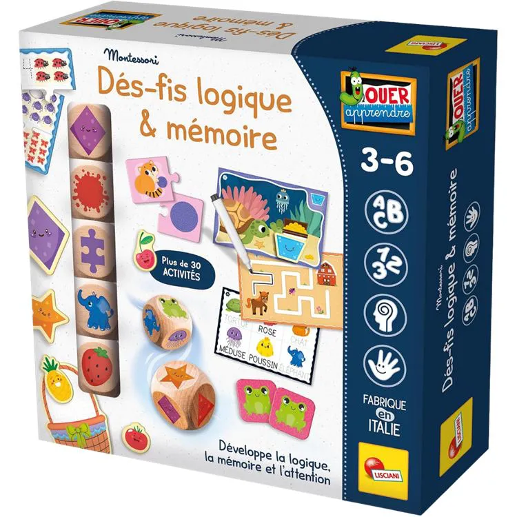 D&eacute;s-fis logique & m&eacute;moi - Montessori