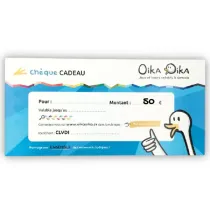Chèque cadeau de 50€ Chèque cadeau de 50€